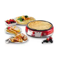 Ariete 0202/00 crepera 1 crep(s) 1000 W Rojo, Plata, Blanco