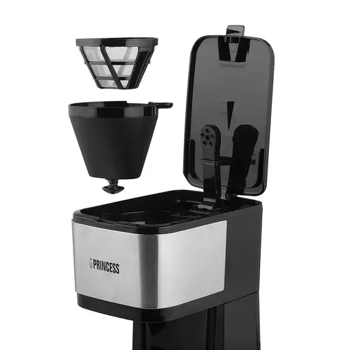 Cafeteras goteo Manual Negro 0.75 L 8 cups 01.246030.01.001 PRINCESS
