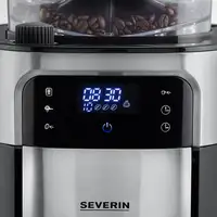 Cafeteras goteo Semi-automática Negro 10 cups KA 4813 SEVERIN
