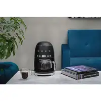 Cafeteras goteo Totalmente automática Negro 1.4 L 10 cups DCF02BLMEU SMEG