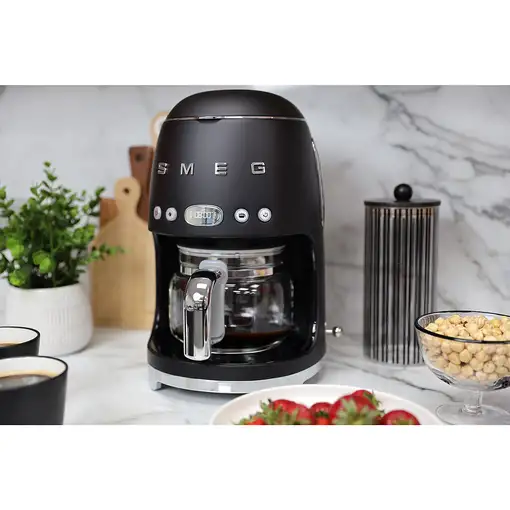 Cafeteras goteo Totalmente automática Negro 1.4 L 10 cups DCF02BLMEU SMEG