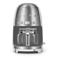 Smeg DCF02SSEU Cafetera de filtro, Acero inoxidable 18/8
