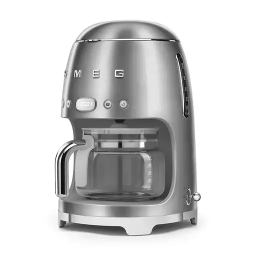 Smeg DCF02SSEU Cafetera de filtro, Acero inoxidable 18/8