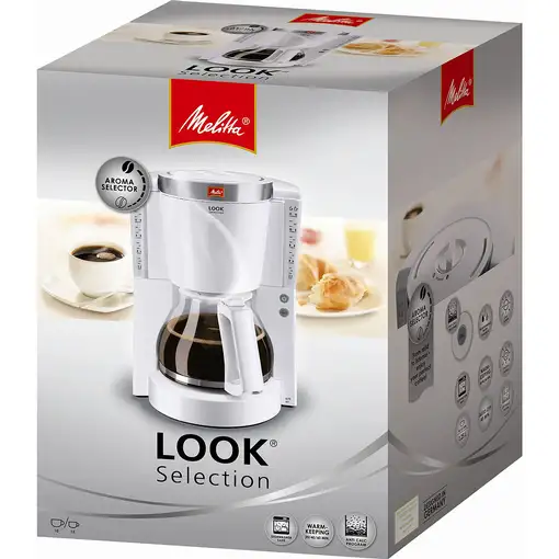 Cafeteras goteo Blanco 15 cups 6708085 MELITTA