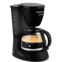 Cafeteras goteo Semi-automática Negro 12 cups 5CG4060N ORBEGOZO