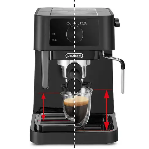 Cafeteras goteo Manual Negro 1 L 2 cups EC 230.BK DE’LONGHI