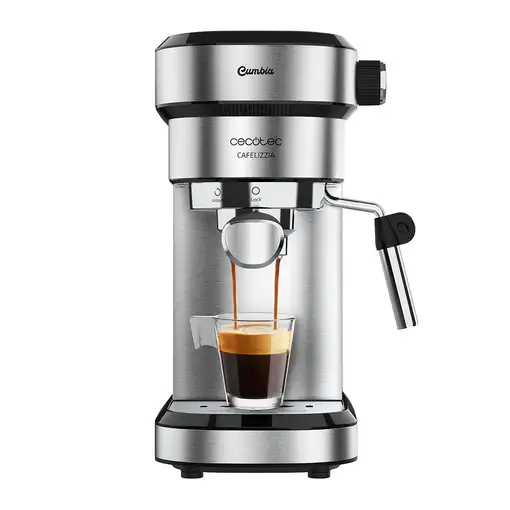 Cafeteras express Semi-automática Acero inoxidable 1.2 L 2 cups 01582 CECOTEC