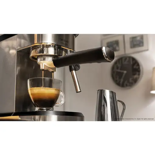 Cafeteras express Semi-automática Acero inoxidable 1.2 L 2 cups 01582 CECOTEC