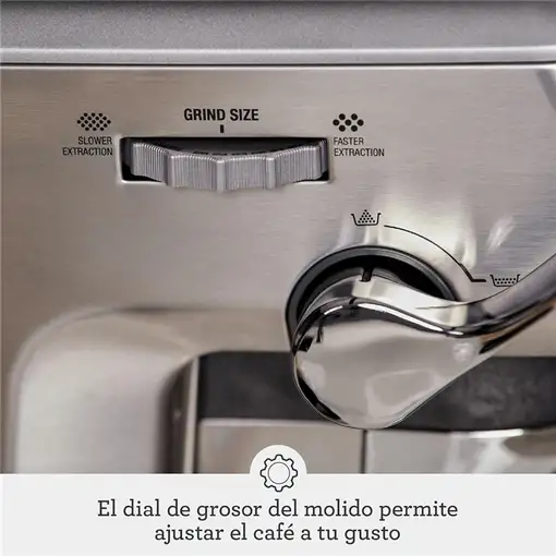 Cafeteras express Semi-automática Acero inoxidable 2 L 2 cups SES876BST4EEU1 SAGE