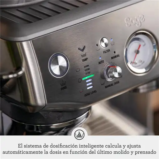 Cafeteras express Semi-automática Acero inoxidable 2 L 2 cups SES876BST4EEU1 SAGE