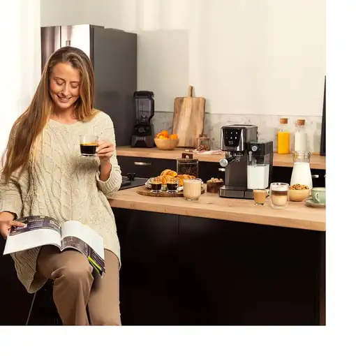 Cafeteras express Semi-automática Negro 1 L 00651 CECOTEC