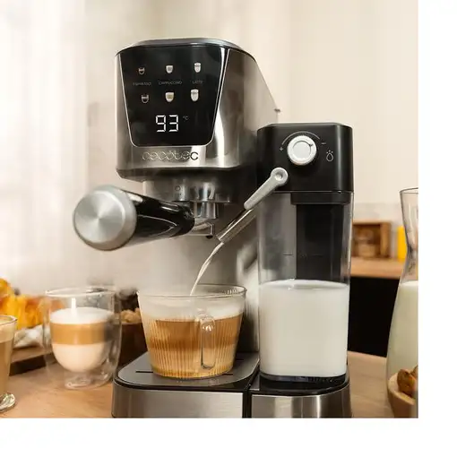 Cafeteras express Semi-automática Negro 1 L 00651 CECOTEC