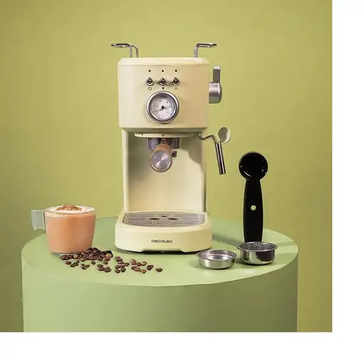 Cafeteras express Verde 1.25 L 01723 CECOTEC