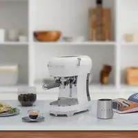 Smeg ECF02WHEU cafetera eléctrica Manual Máquina espresso 1,1 L