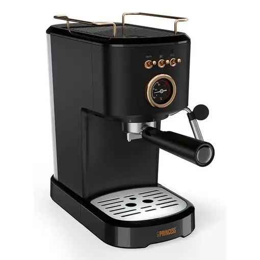 Cafeteras express Semi-automática Negro 1.2 L 2 cups 01.249417.01.001 PRINCESS