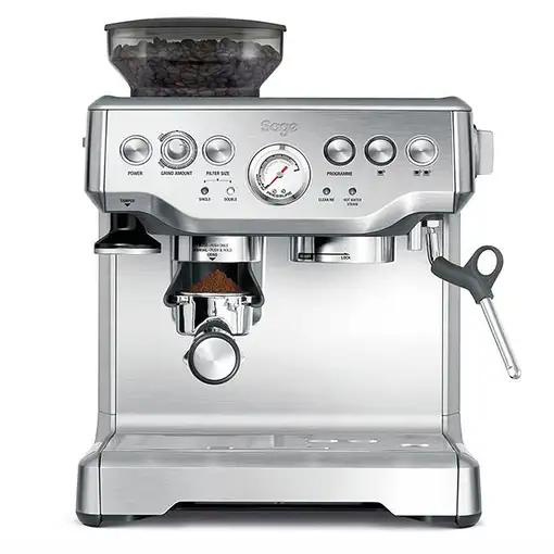 Cafeteras express Semi-automática Acero inoxidable 0 cups SES875BKS2EEU1A SAGE