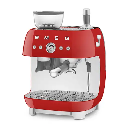 Cafeteras express Manual Rojo 2.4 L 2 cups EGF03RDEU SMEG