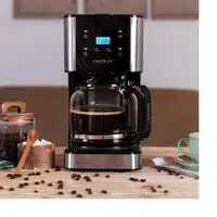 Cafeteras express Manual Negro 12 cups 00272 CECOTEC