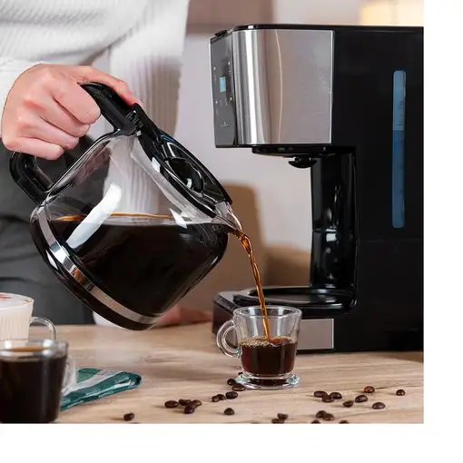 Cafeteras express Manual Negro 12 cups 00272 CECOTEC