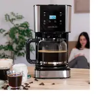 Cafeteras express Manual Negro 12 cups 00272 CECOTEC