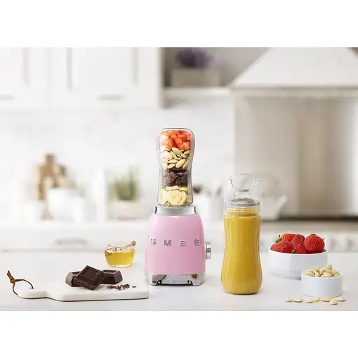 Smeg PBF01PKEU licuadora 0,6 L Batidora de vaso 300 W Rosa