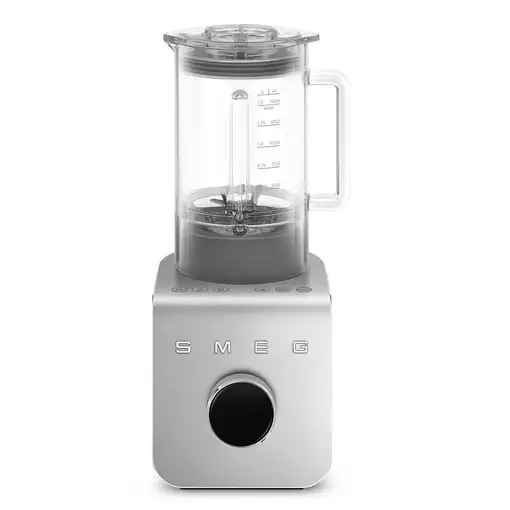 Smeg BLC01BLMEU licuadora Batidora de vaso 1400 W Aluminio, Negro