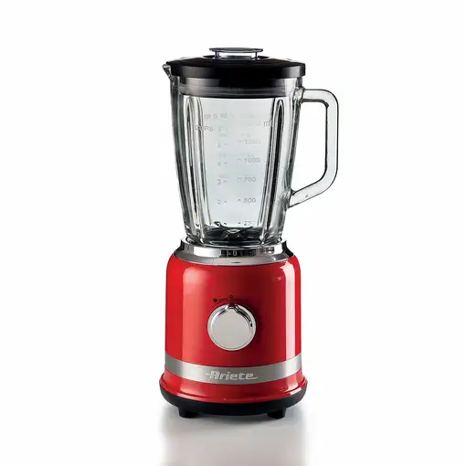 Ariete 0585/00 1,5 L Batidora de vaso 1000 W Rojo, Acero inoxidable
