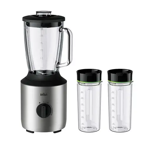 Braun SIJB 3272 SI 1,5 L Batidora de vaso 800 W Acero inoxidable Braun SIJB 3272 SI 1,5 L Batidora de vaso 800 W Acero inoxidable