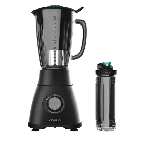 Cecotec Power Black Titanium 1800 Go 1,8 L Batidora de vaso 1800 W Negro