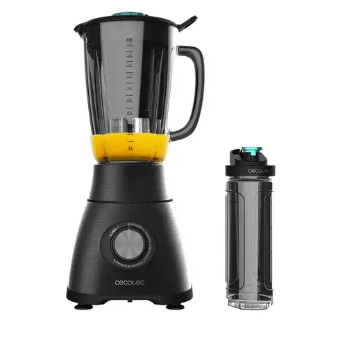 Cecotec Power Black Titanium 1800 Go 1,8 L Batidora de vaso 1800 W Negro