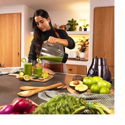 Cecotec Power Black Titanium 1800 Go 1,8 L Batidora de vaso 1800 W Negro