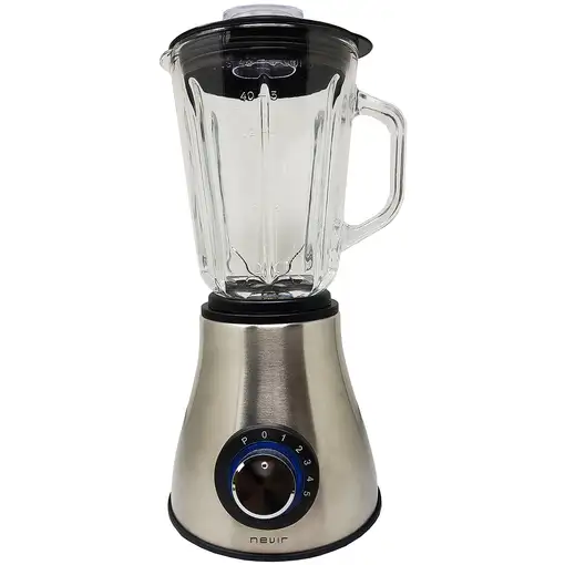 Nevir NVR-8420BVM licuadora 1,5 L Batidora de vaso 1000 W Negro, Acero inoxidable,