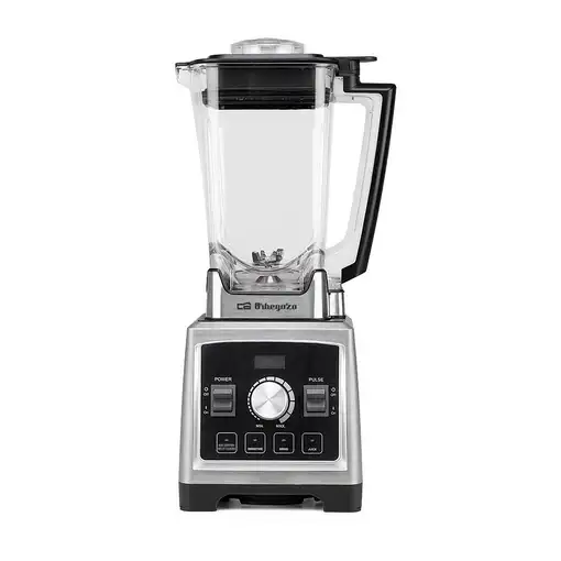 Orbegozo BV 9800 licuadora Batidora de vaso 1500 W Negro, Acero inoxidable