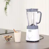 Black & Decker BXJB500E licuadora 1,5 L Batidora de vaso 500 W Blanco