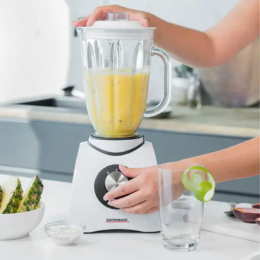 Gastroback Vital Mixer Basic 1,5 L Batidora de vaso 600 W Blanco