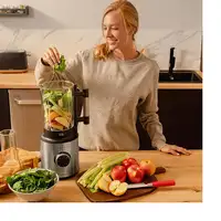 Batidora Vaso, 2700W, Grand Katana 2700MAX Total Destroy B CECOTEC