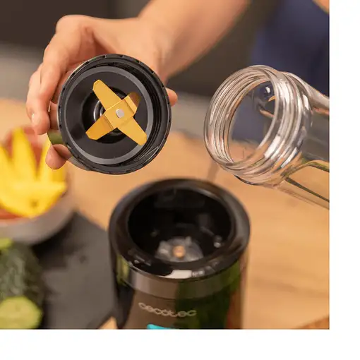 Cecotec 04395 licuadora 0,6 L Licuadora de vaso 350 W Negro