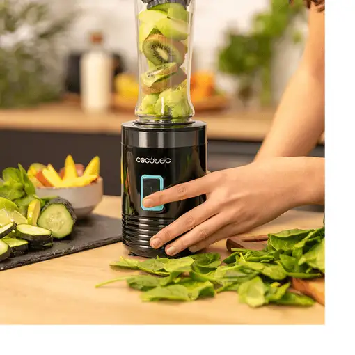 Cecotec 04395 licuadora 0,6 L Licuadora de vaso 350 W Negro