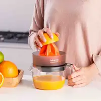 Taurus CITRUS COMPACT Exprimidor eléctrico con brazo 30 W Negro, Naranja, Transpar