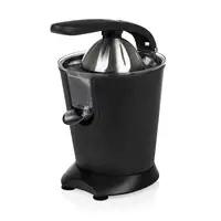 Princess 01.201853.01.001 Exprimidor de acero inoxidable negro