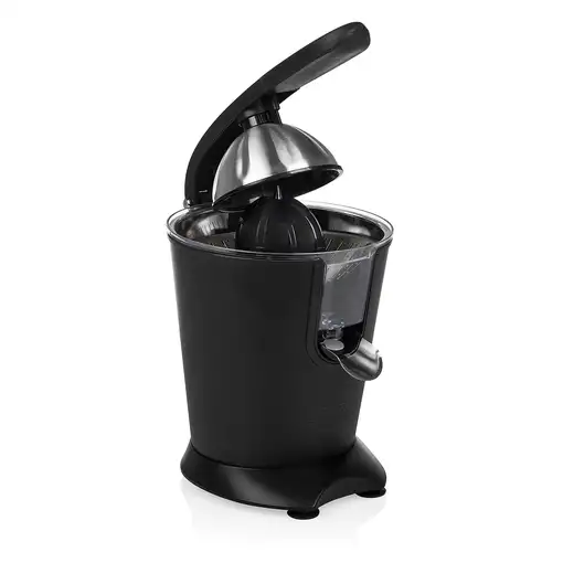 Princess 01.201853.01.001 Exprimidor de acero inoxidable negro