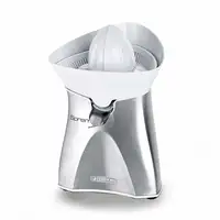 Ariete 0407/00 prensa de cítricos eléctricos 60 W Plata, Blanco