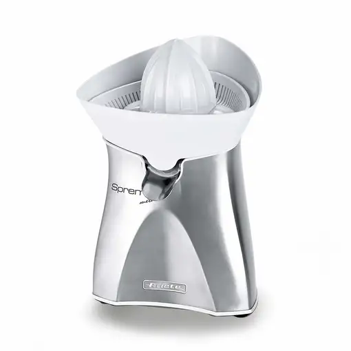 Ariete 0407/00 prensa de cítricos eléctricos 60 W Plata, Blanco