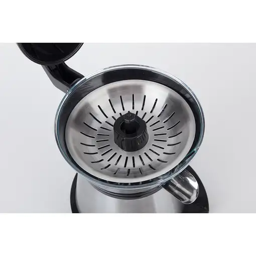 JATA EX613 exprimidor Licuadora centrífuga 160 W Negro, Acero inoxidable