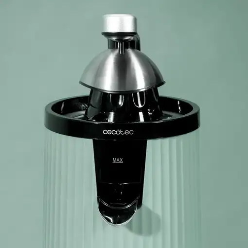 Cecotec Xqueeze RetroJuice 600 Exprimidor lenta 600 W Negro, Verde, Acero inoxidab