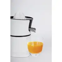 JATA EX549 exprimidor Exprimidor eléctrico con brazo 60 W Negro, Blanco