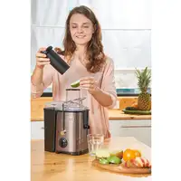 Black & Decker BXJE600E exprimidor 600 W Acero inoxidable