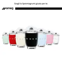 Smeg CJF11WHEU prensa de cítricos eléctricos 70 W Blanco