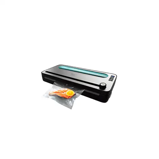 Cecotec SealVac 120 SteelCut sellador al vacío 750 mbar Negro Cecotec SealVac 120 SteelCut sellador al vacío 750 mbar Negro