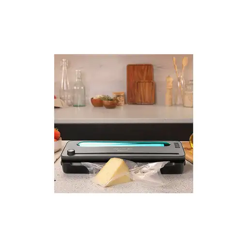 Cecotec SealVac 120 SteelCut sellador al vacío 750 mbar Negro
